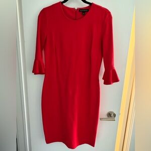 Red Banana Republic stretch dress